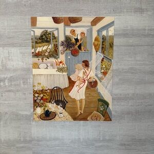 Lore Pemberton Charming Vintage Style Art Print
